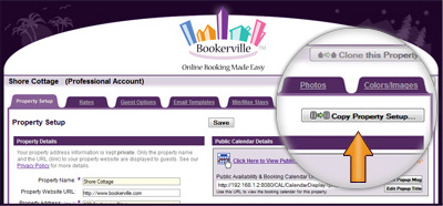 Vacation Rental Copy Settings To Other Properties