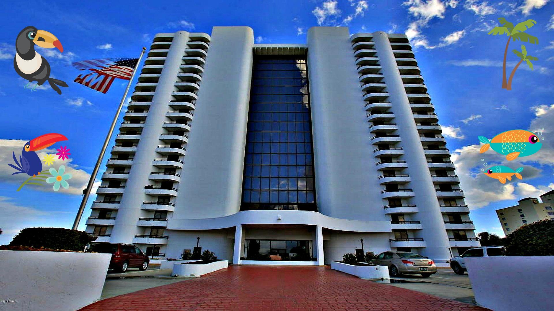 Daytona Beach Shores Florida Vacation Rental Sherwin 906 2BR